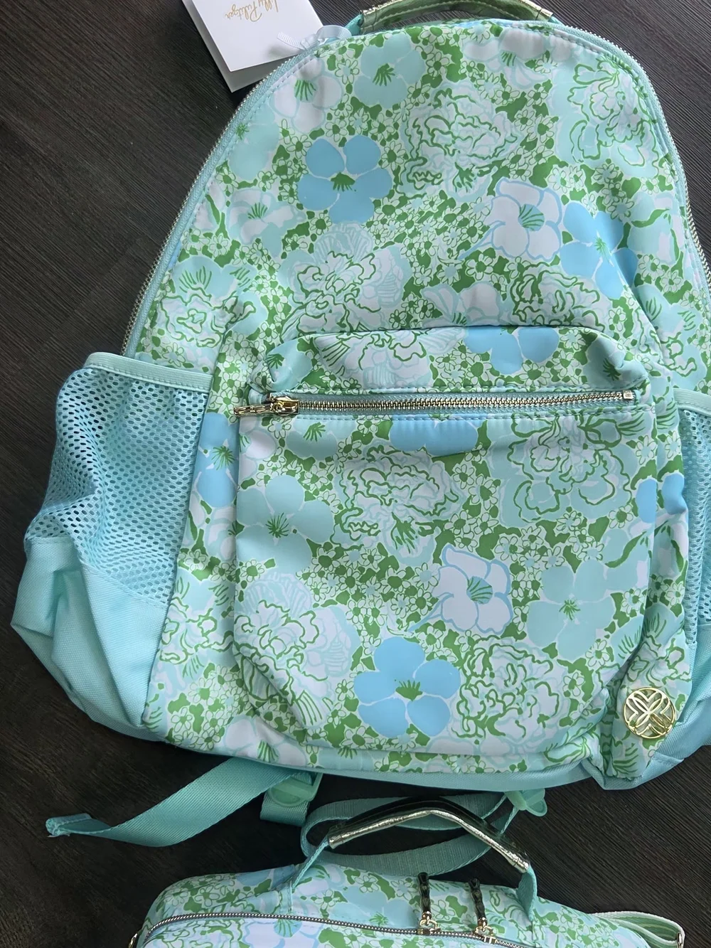 New Lilly Pultizer Bookbag & Lunchbox Set